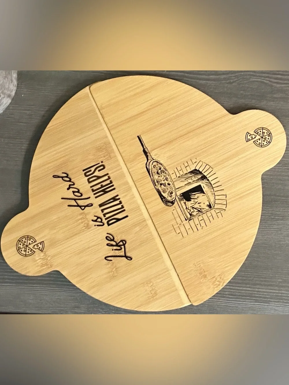 Bamboo Pizza Serving Board - 